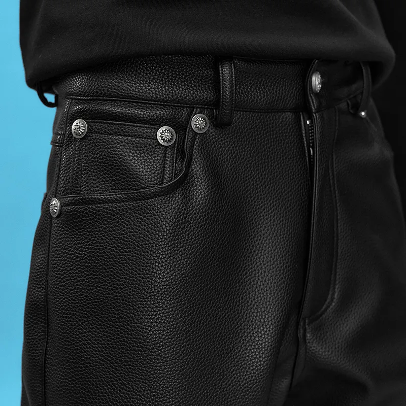 YADcrew Leather Pants Women's-3