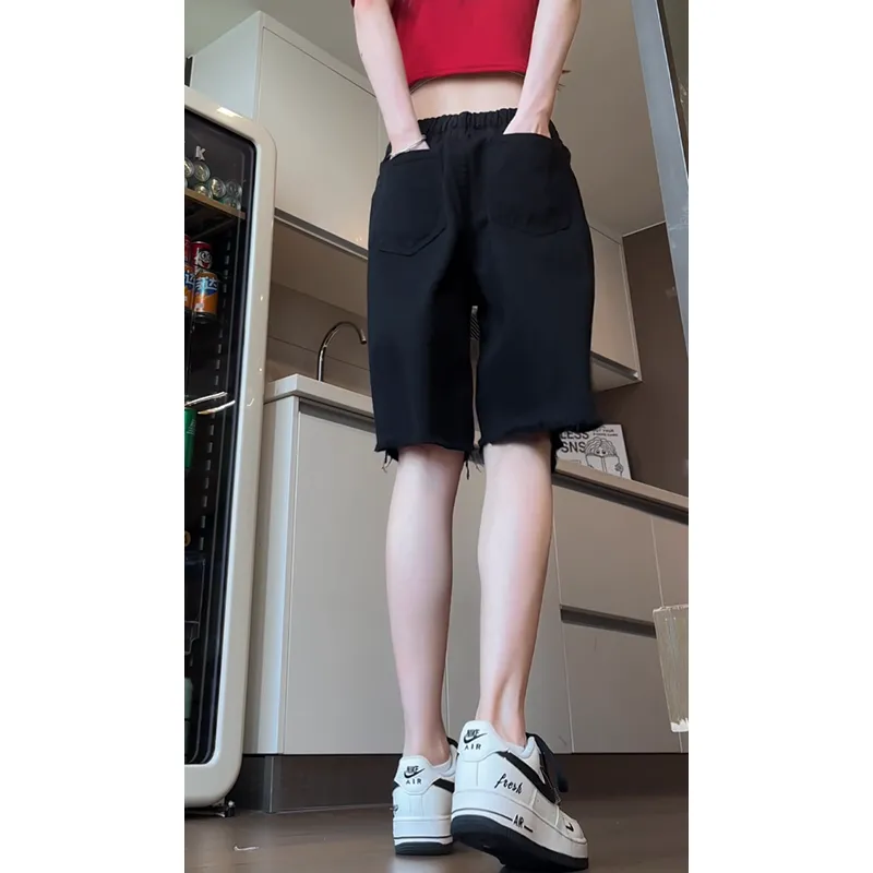 SNOW FLYING Denim Shorts Women's-6