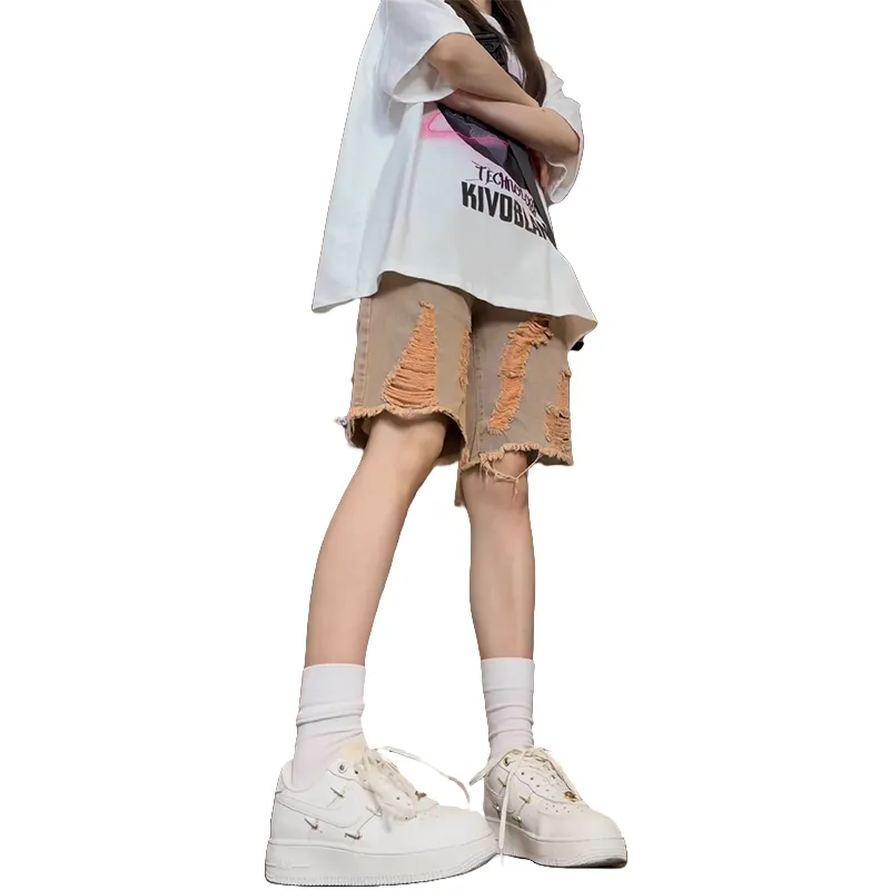 SNOW FLYING Denim Shorts Women's-3