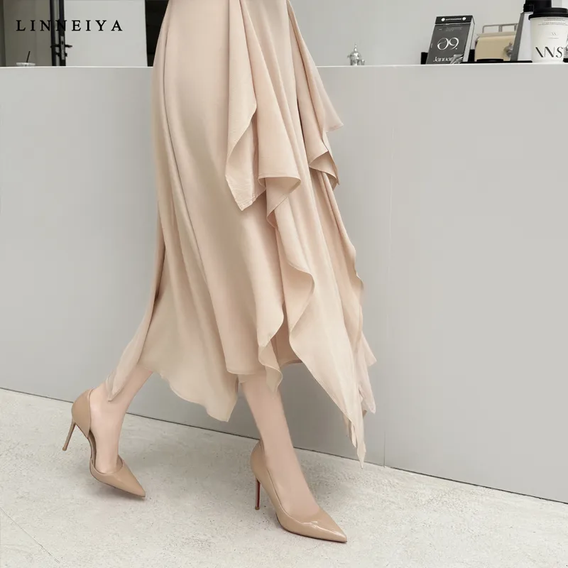 LINNEIYA Slim Heel High Heels Women's-2