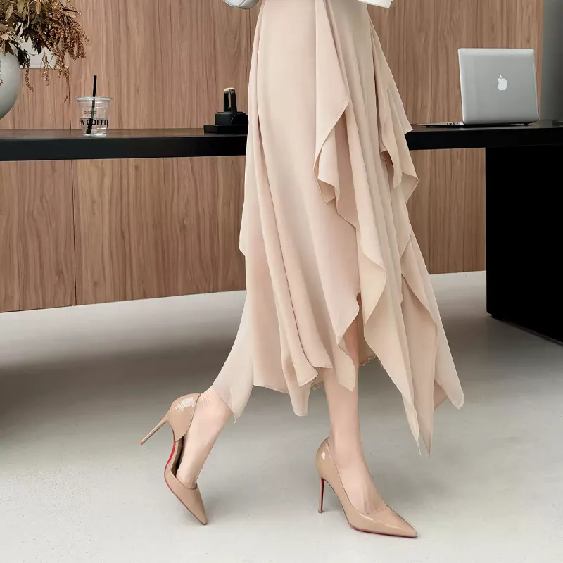 LINNEIYA Slim Heel High Heels Women's-3