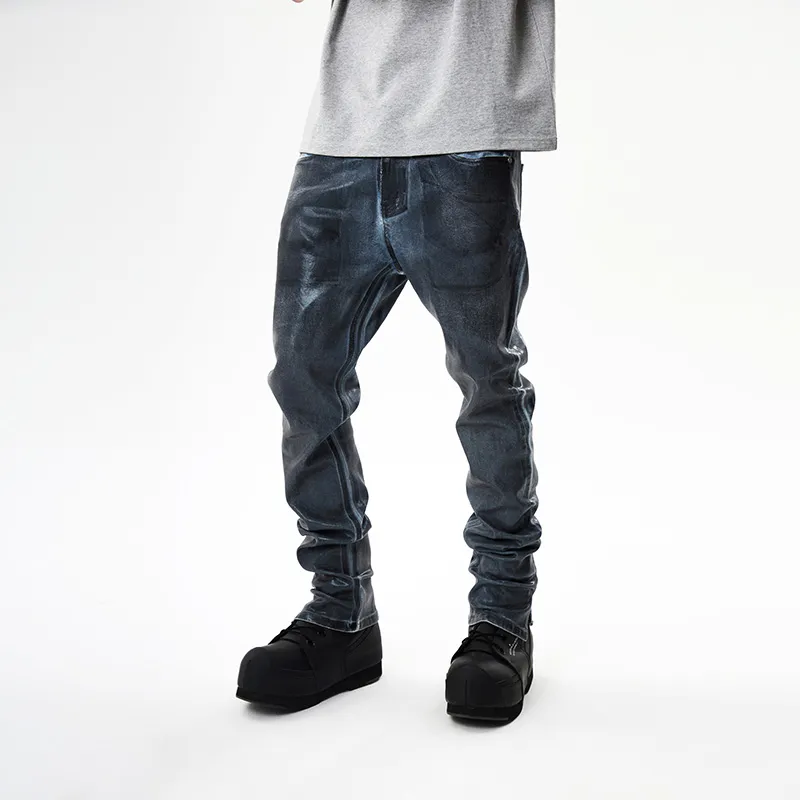 P.M.W Jeans Men Blue-2