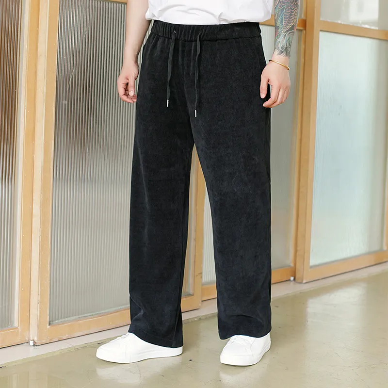 WAYNEXZAVIER Casual Pants Men's Black-4