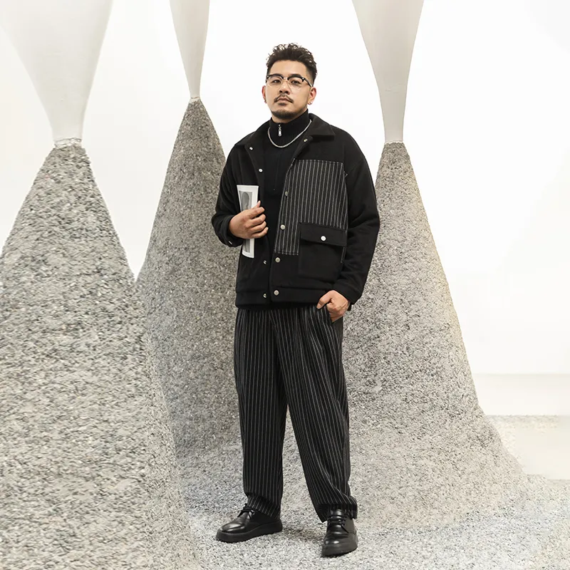 WAYNEXZAVIER Jacket Men's Black-5