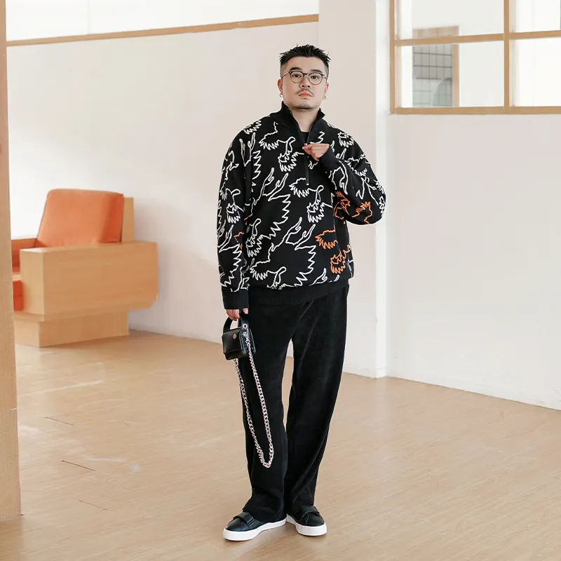 WAYNEXZAVIER Knitwear Sweater Men's-5