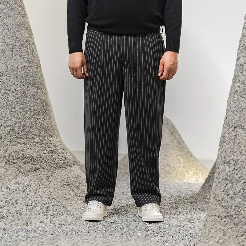 WAYNEXZAVIER Suit Trouser Men's Black-2