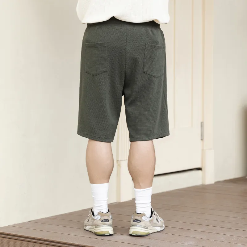 WAYNEXZAVIER Casual Shorts Men Army Green-4