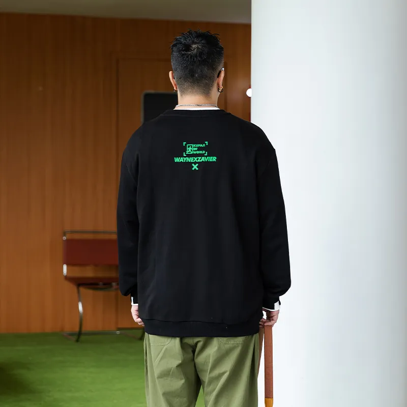 WAYNEXZAVIER Spring Fall Sweatshirt Unisex-18