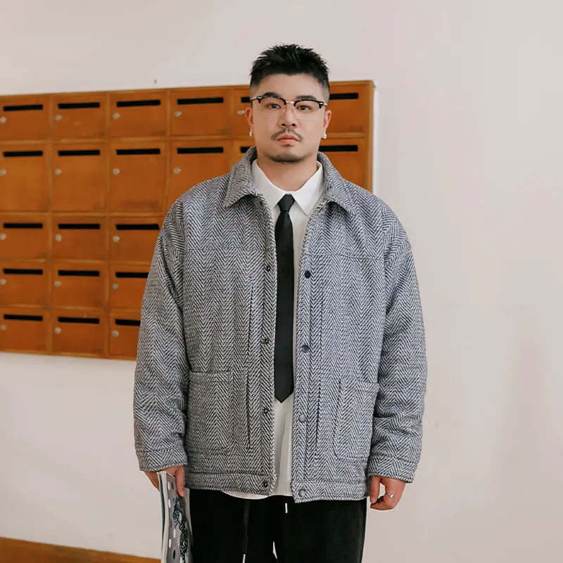 WAYNEXZAVIER Puffer Jacket Men's Blue-2