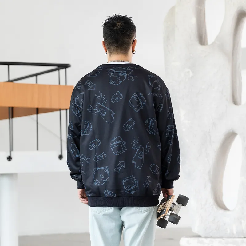 WAYNEXZAVIER x Kupaji Spring Fall Sweatshirt Unisex-10