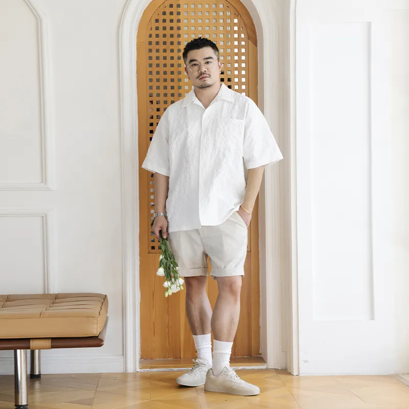 WAYNEXZAVIER Shirts Men White-5