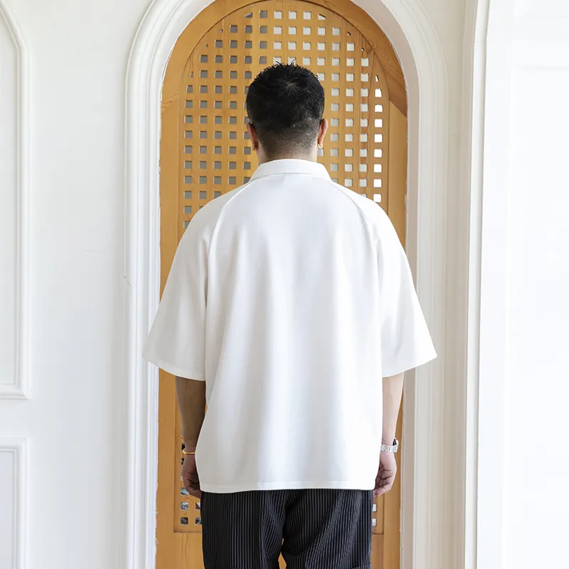 WAYNEXZAVIER Polo Shirts Men White-2