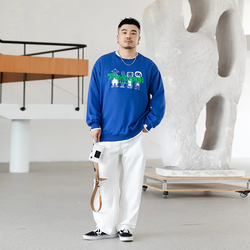 WAYNEXZAVIER Spring Fall Sweatshirt Unisex-27
