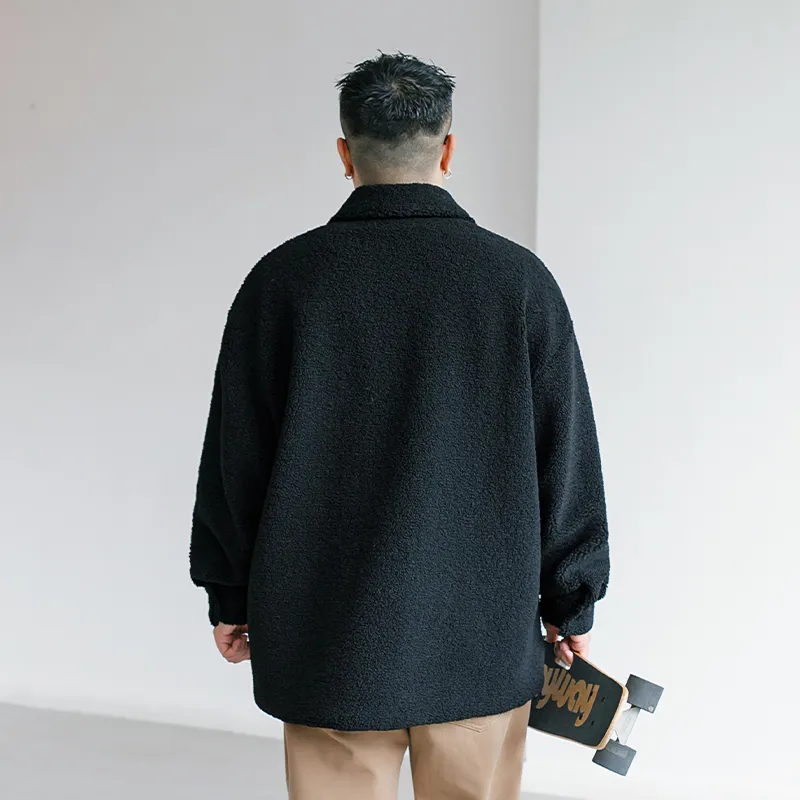 WAYNEXZAVIER Jackets & Coats Men's Black-4