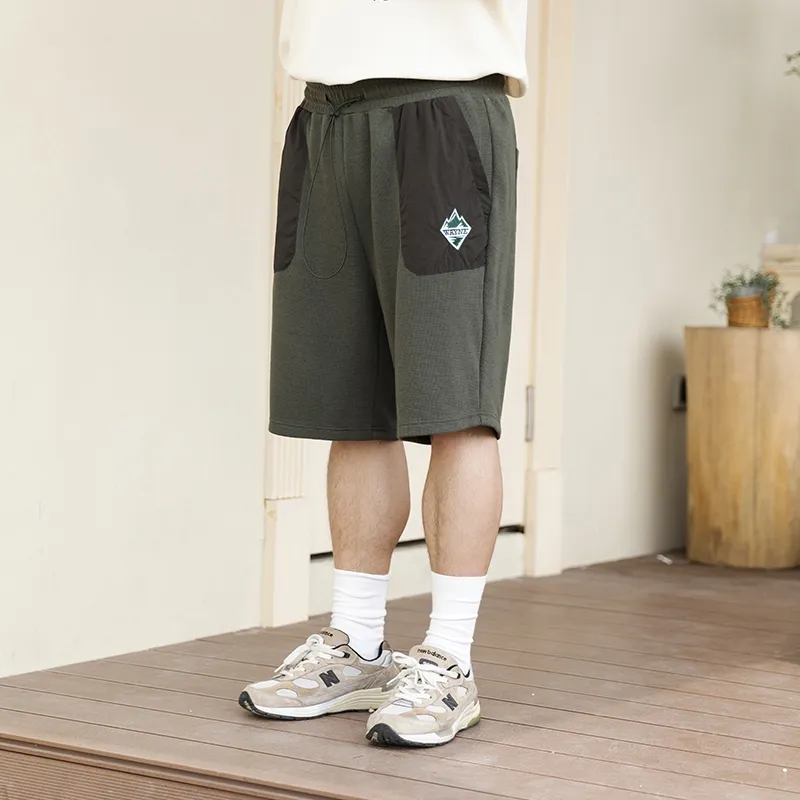 WAYNEXZAVIER Casual Shorts Men Army Green-3