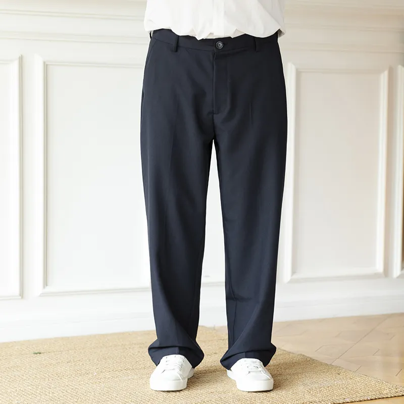 WAYNEXZAVIER Suit Trousers Men Blue-2