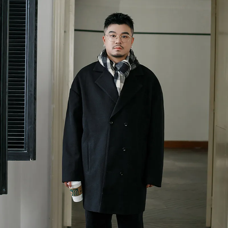 WAYNEXZAVIER Coats Men Black-2