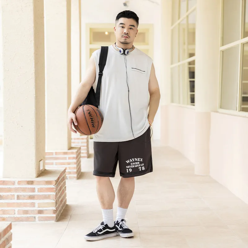 WAYNEXZAVIER Sweatpants Shorts Men's-5