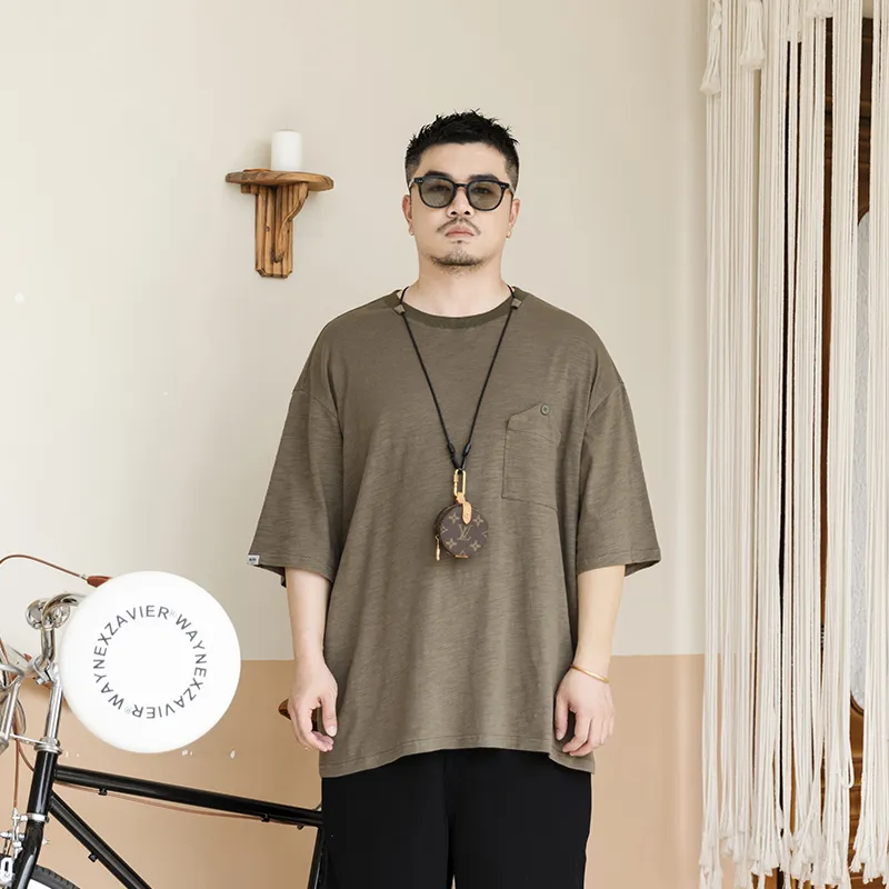 WAYNEXZAVIER T Shirt Men's Army Green-2