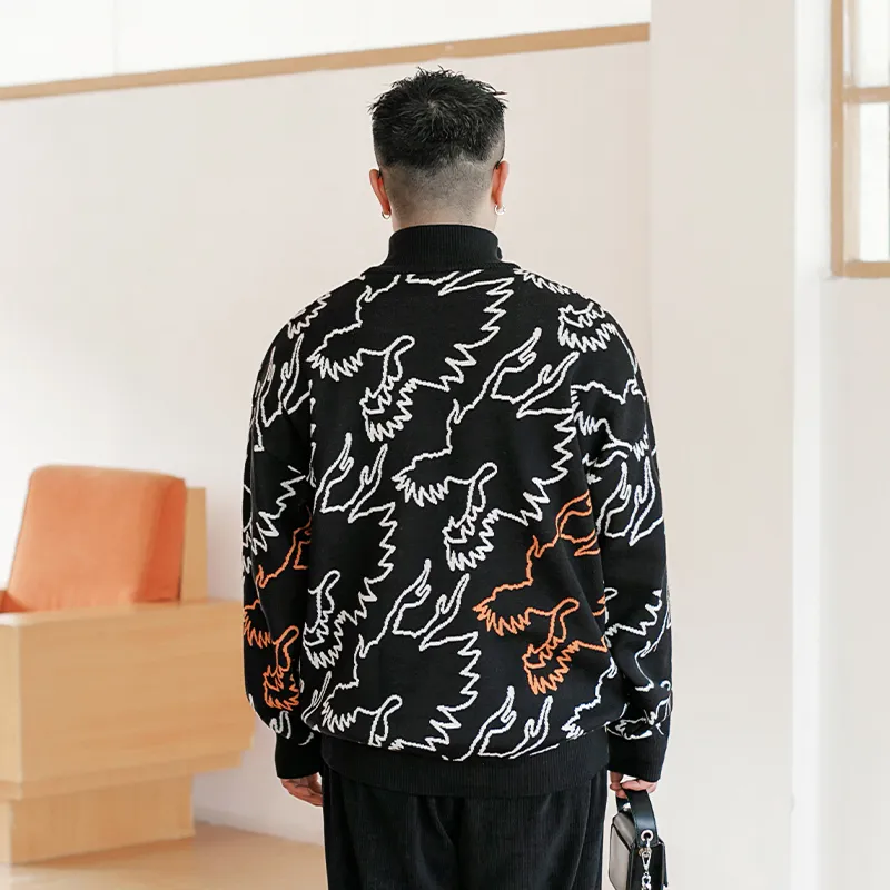 WAYNEXZAVIER Knitwear Sweater Men's-4
