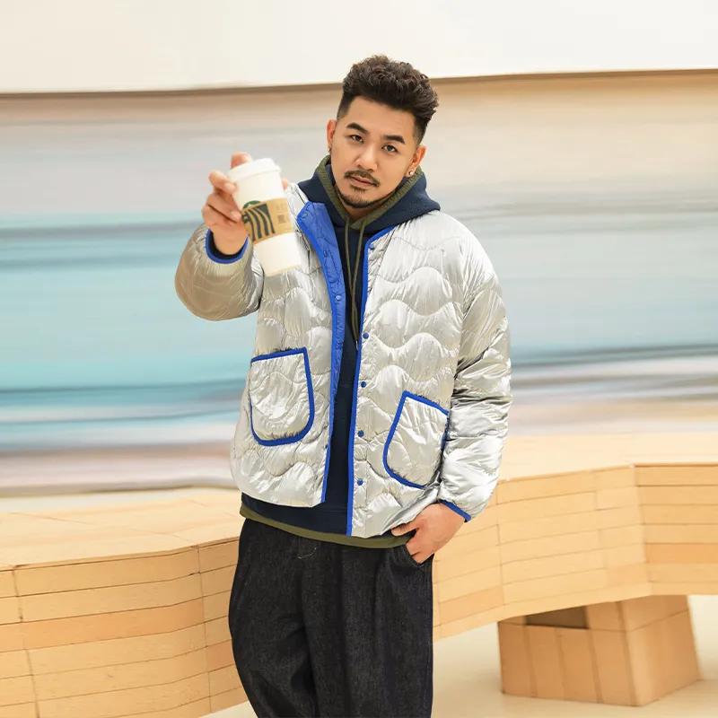 WAYNEXZAVIER Down Jacket Men's Klein Blue-5