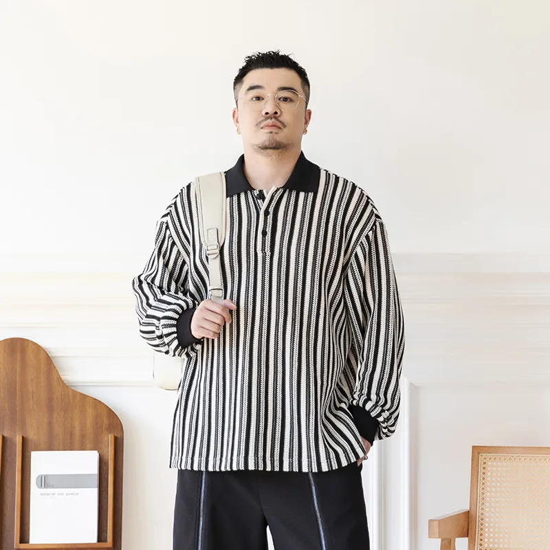 WAYNEXZAVIER Sweatshirts Men Black Apricot-2