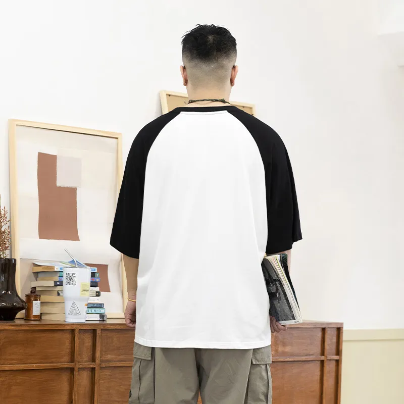 WAYNEXZAVIER 100% Cotton Raglan Sleeve T Shirt Unisex-5