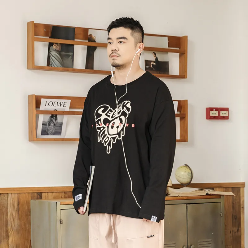 WAYNEXZAVIER Spring T Shirt Men's Black-3