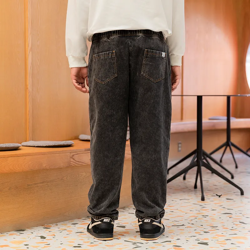 WAYNEXZAVIER Jeans Men Black-4