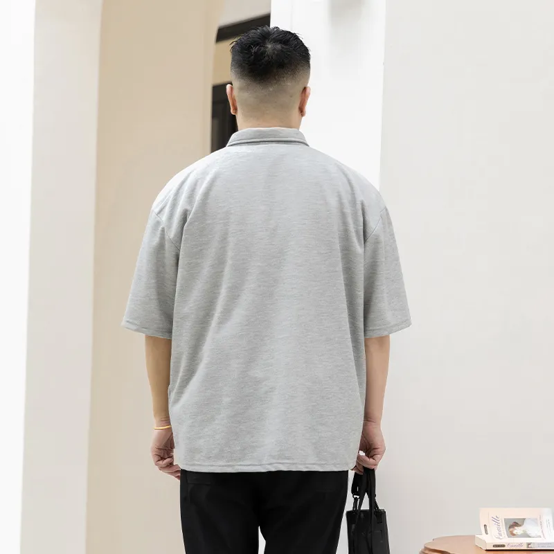 WAYNEXZAVIER Casual Polo Shirt Men's-2