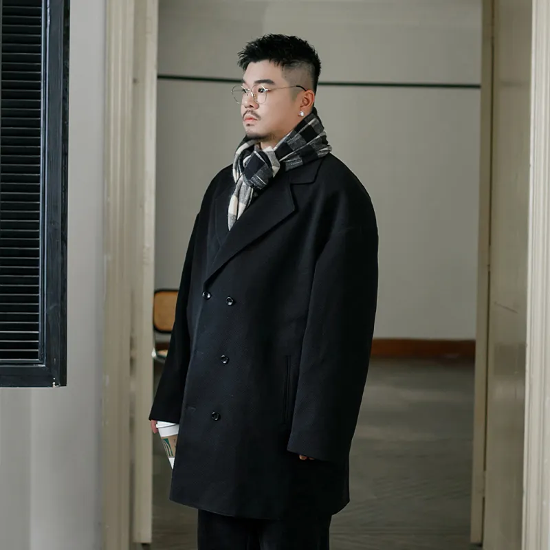 WAYNEXZAVIER Coats Men Black-3