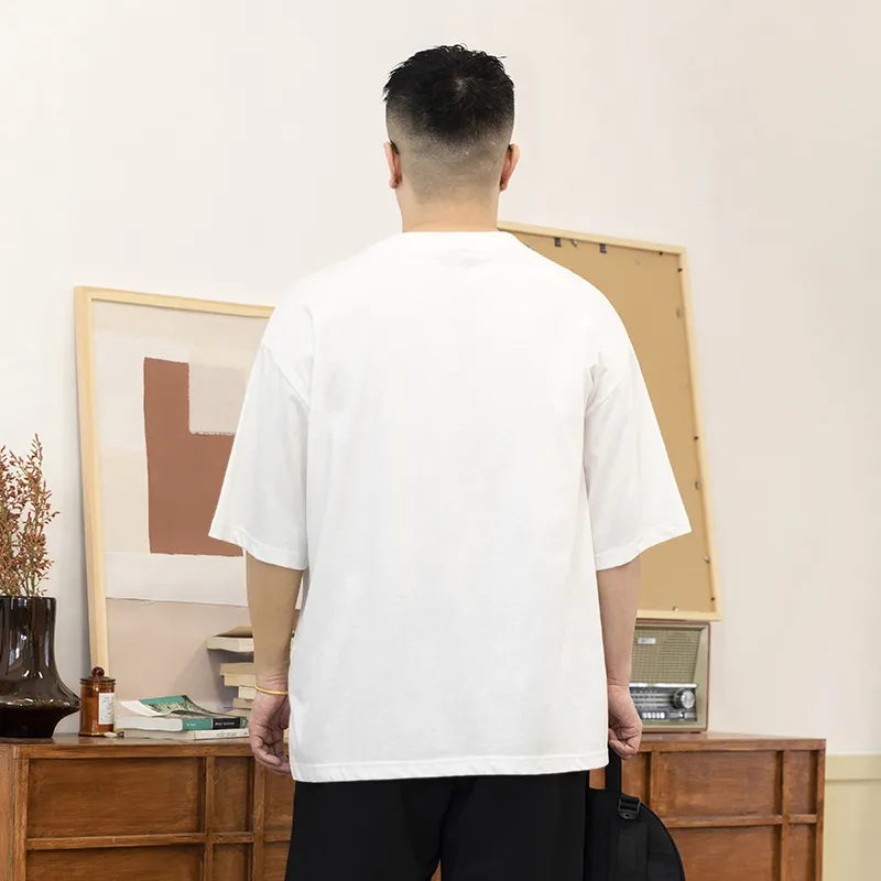 WAYNEXZAVIER T Shirts Men White-2