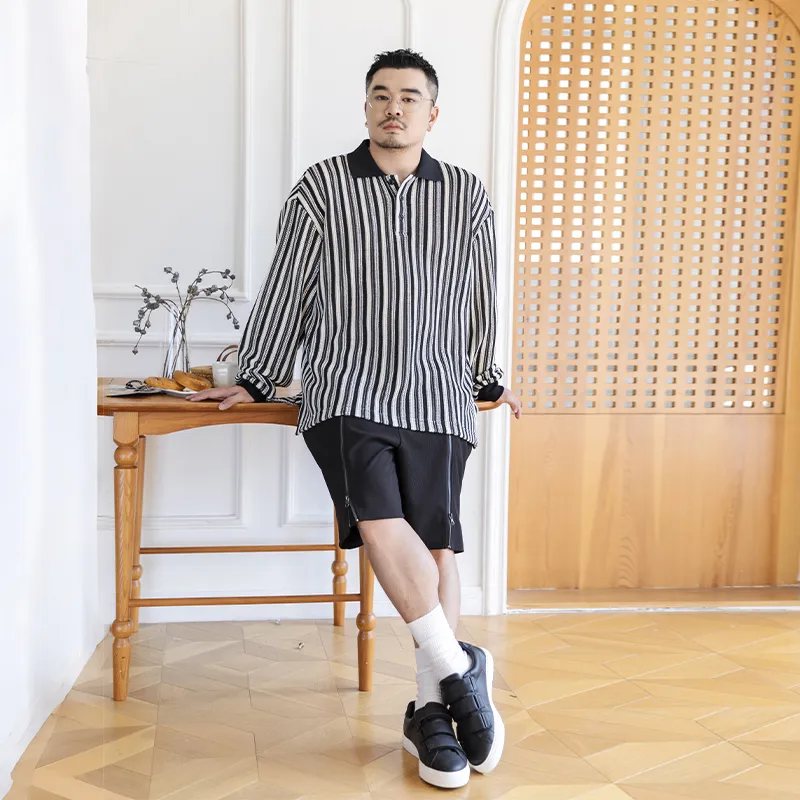 WAYNEXZAVIER Sweatshirts Men Black Apricot-6