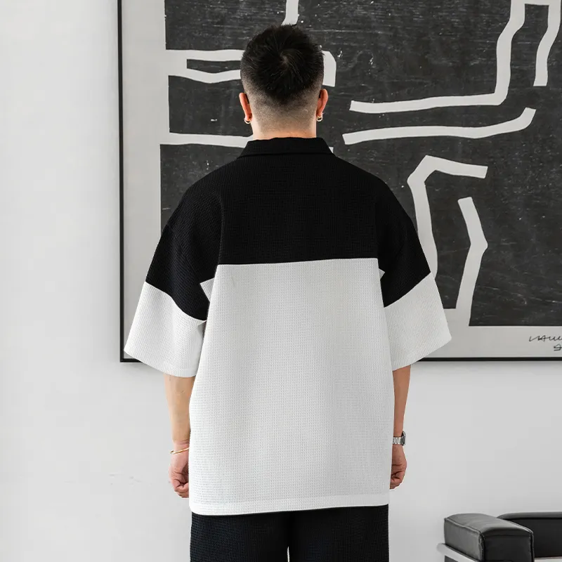 WAYNEXZAVIER Shirts Men White-4