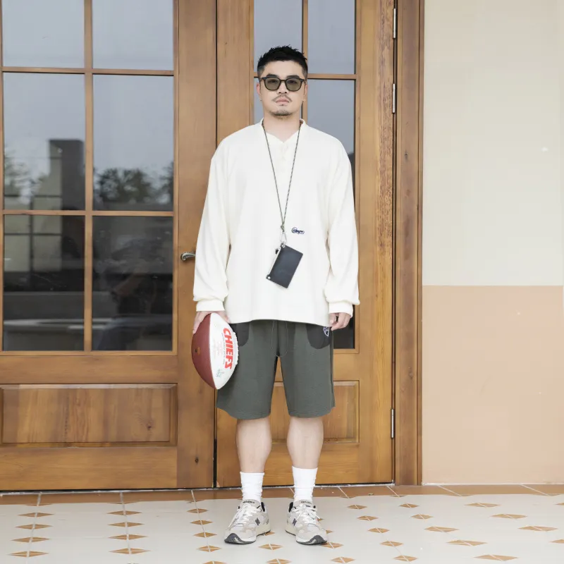 WAYNEXZAVIER Casual Shorts Men Army Green-6