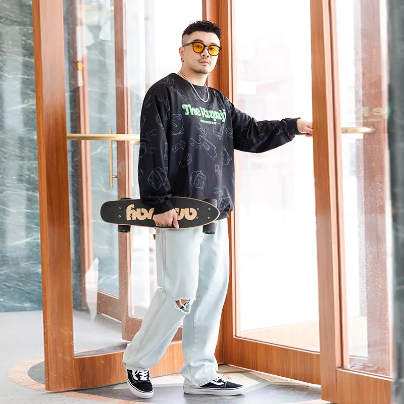 WAYNEXZAVIER x Kupaji Spring Fall Sweatshirt Unisex-11