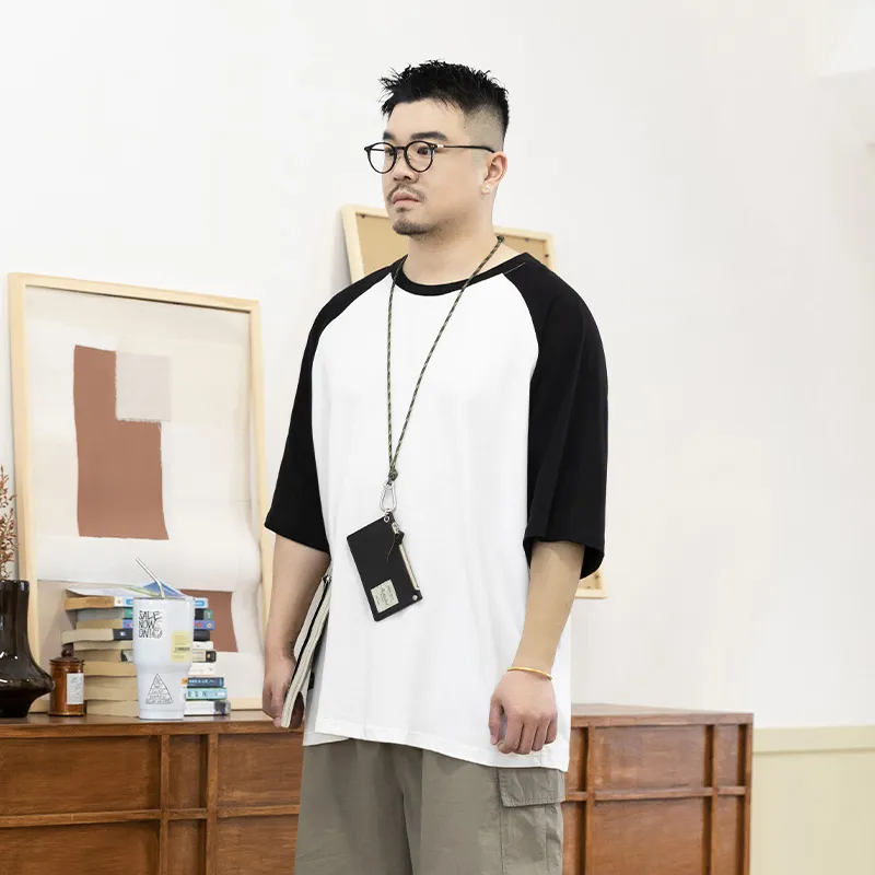 WAYNEXZAVIER 100% Cotton Raglan Sleeve T Shirt Unisex-3