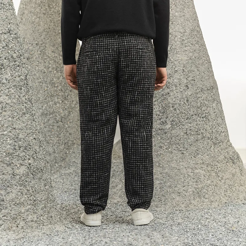 WAYNEXZAVIER Suit Trouser Men's Black-5