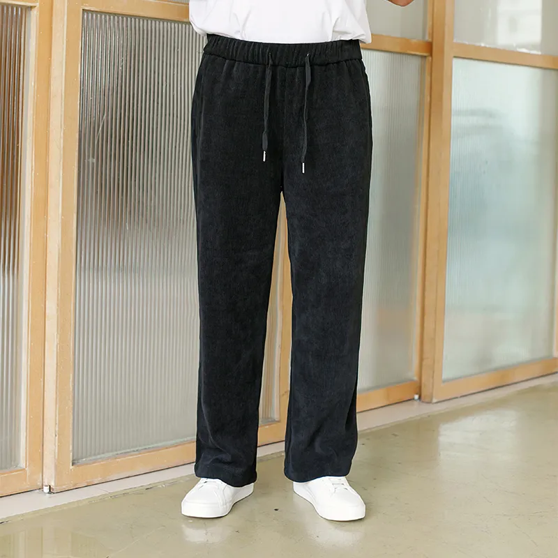 WAYNEXZAVIER Casual Pants Men's Black-5