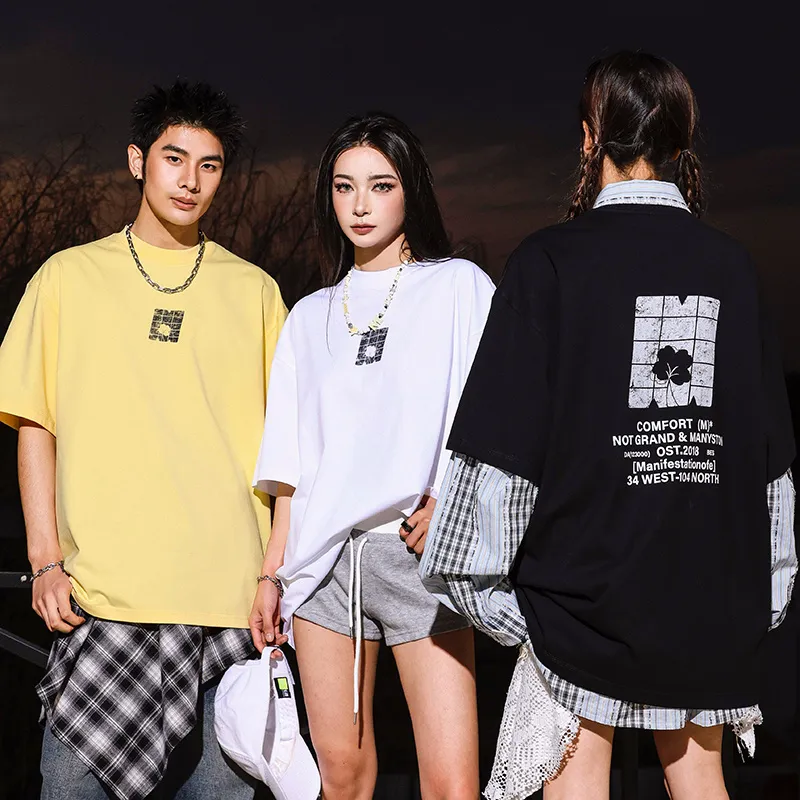 MANYSTON T Shirts Unisex-11