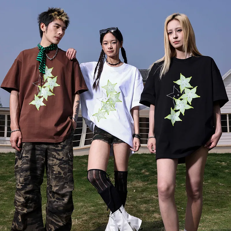MANYSTON T Shirts Unisex-6