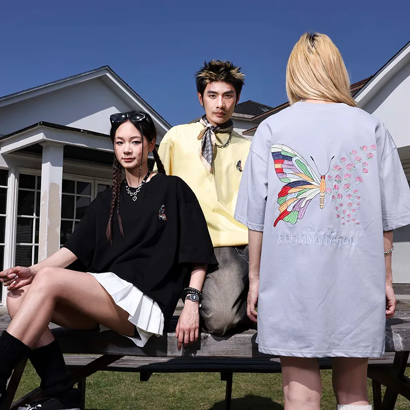 MANYSTON T Shirts Unisex-25