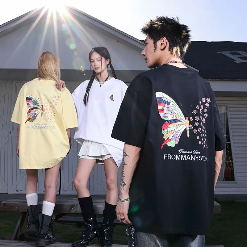 MANYSTON T Shirts Unisex-6