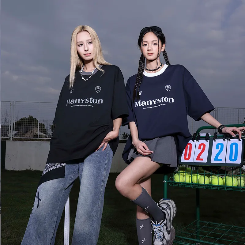 MANYSTON T Shirts Unisex-6