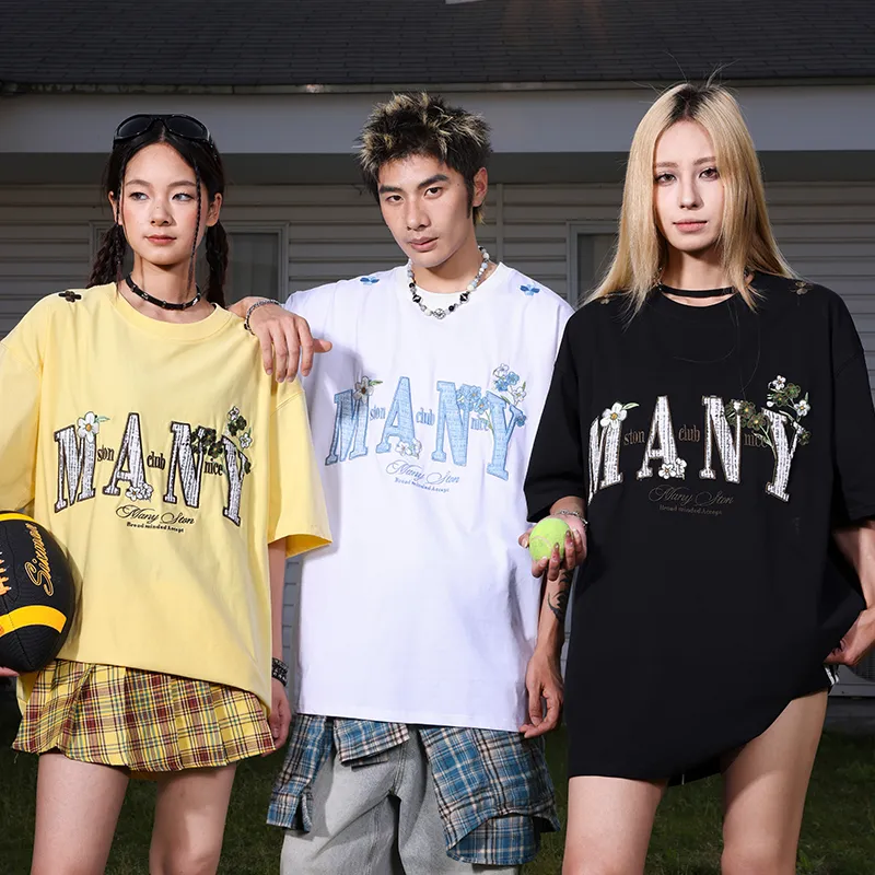 MANYSTON T Shirts Unisex-27