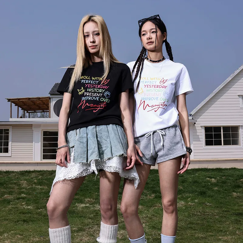 MANYSTON T Shirts Unisex-13