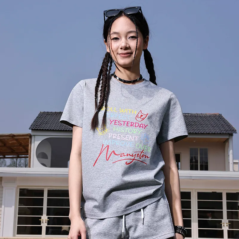 MANYSTON T Shirts Unisex-18