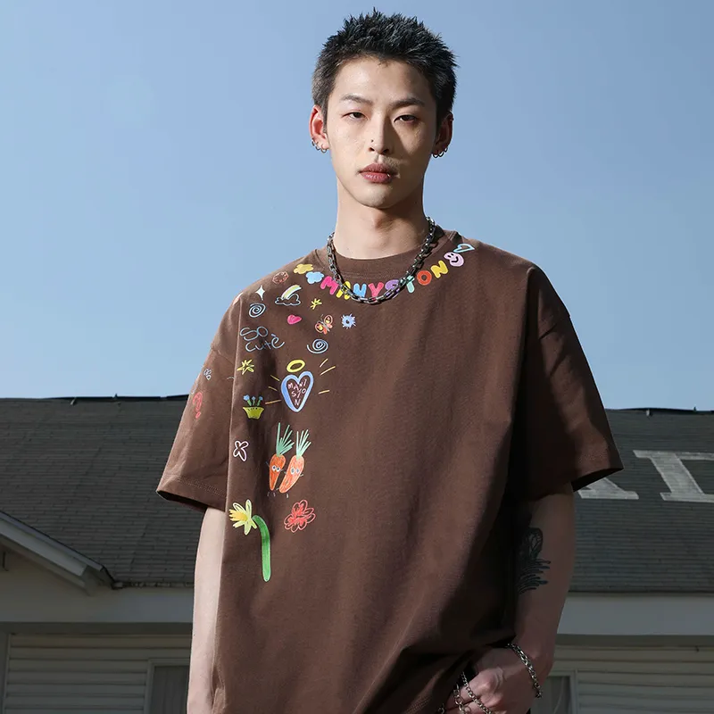 MANYSTON T Shirts Unisex-9