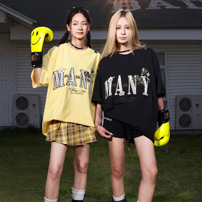 MANYSTON T Shirts Unisex-19