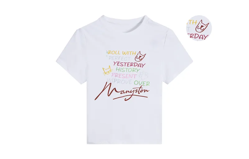 MANYSTON T Shirts Unisex-2